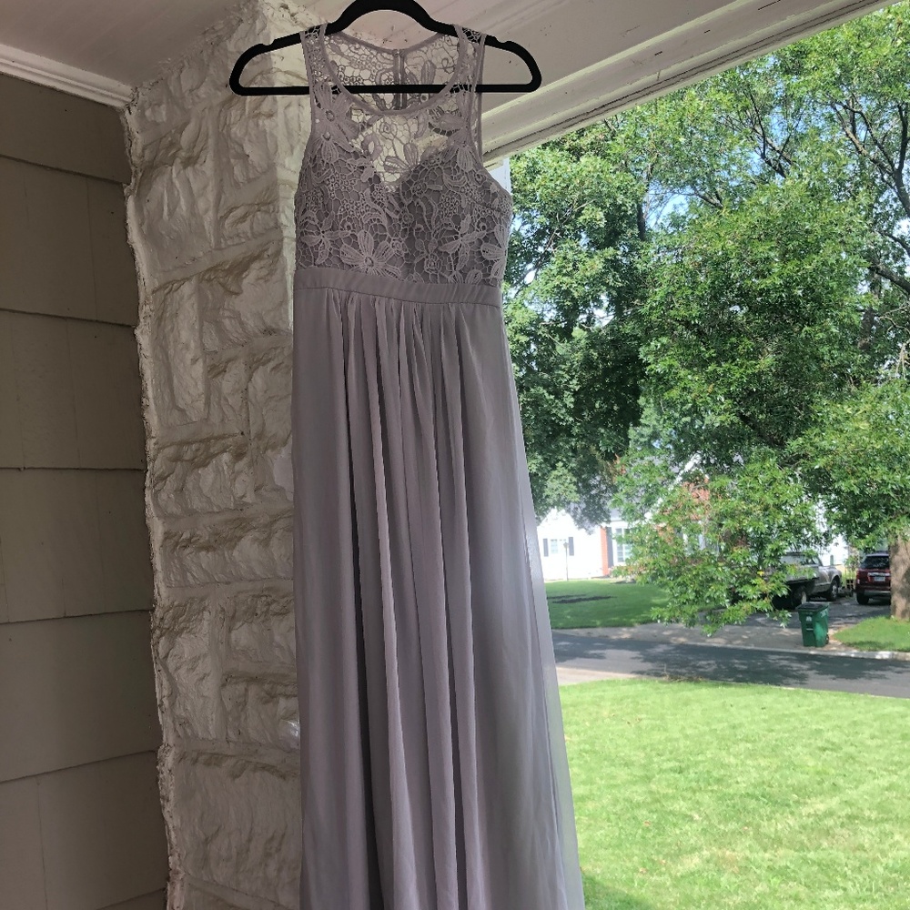 Lulus bridesmaid dress, lilac, size Medium